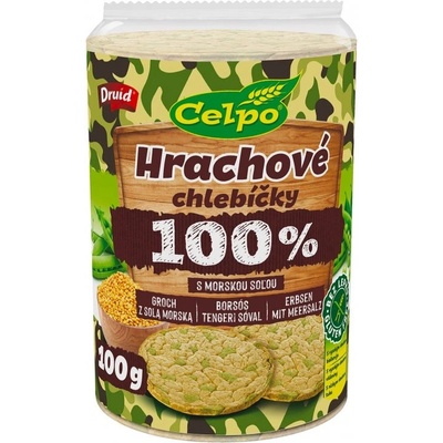 DRUID 100% Natural extra jemné chlebíčky hrachové s mořskou solí 100 g