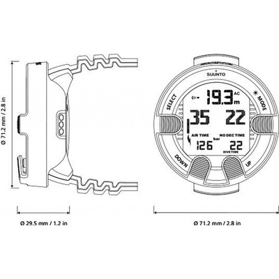 SUUNTO VYPER NOVO bez USB – Hledejceny.cz