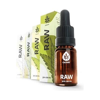 CBD WAY Olej RAW Natural 10 % 10 ml