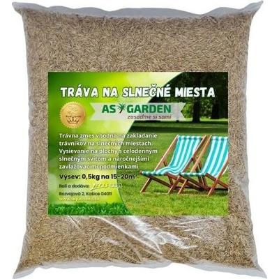 Trávna zmes AS na slnečné miesta 500 g
