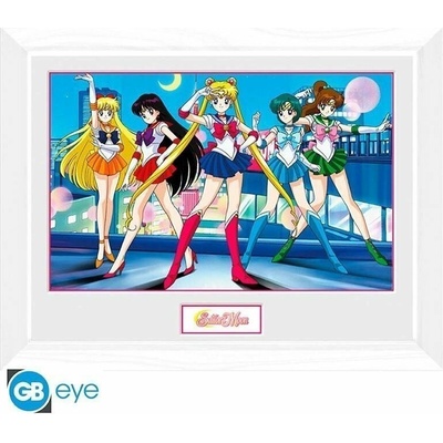 Sailor Moon Zarámovaný plakát - Group