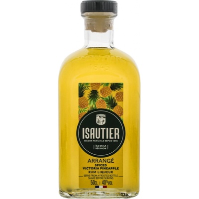 Isautier Arrangé Spiced Victoria Pineapple Rum Liqueur 40% 0,5 l (holá láhev)