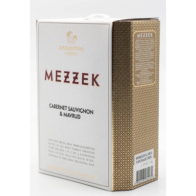 Katarzyna Estate Mezzek Bag in Box Cabernet Sauvignon x Mavrud červená 2024 14,5% 3 l (karton)