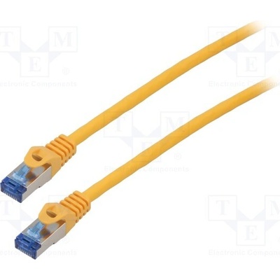 Lanberg PCF6A-10CC-2000-O Patch S/FTP Cat 6a RJ45 vidlice z obou stran lanko CCA