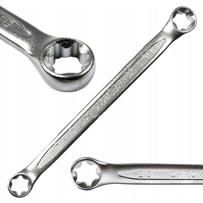 Jonnesway klíč očkový, profil Torx E, velikost E16xE22 - W291622