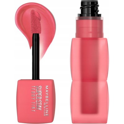 Maybelline New York Super Stay Teddy Tint tekutá rtěnka 40 Petalcore 5 ml