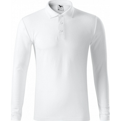 Malfini Pique polo 221 LS bílá