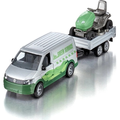 SIKU SUPER VW T6 se zahradním traktorem