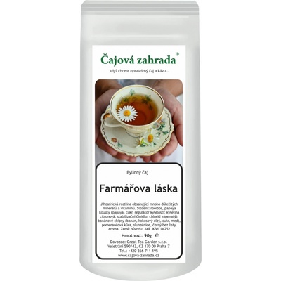 Čajová zahrada Rooibos Farmářova láska rooibos čaj 1 kg