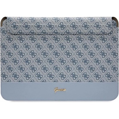 Brašna Guess pro notebook 14" GUCS14PS4SGW blue Comp Sleeve U 4G Stripe Metal Logo