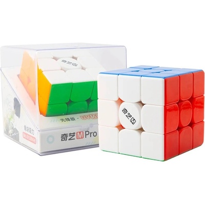 QY M Pro V2 3x3 QiYi magnetická rubikova kocka Variant: Pioneer Stickerless UV