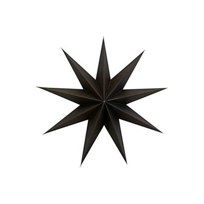 Papírová devíticípá hvězda Star Brown 45 cm House Doctor