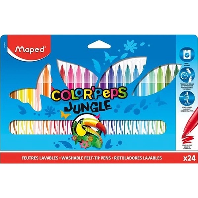 Maped Color Peps Jungle 24 farieb
