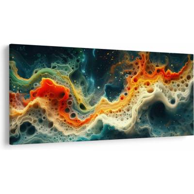 Obraz - Moderné abstrakcie, jednodielne 250x125 cm