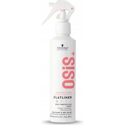 Schwarzkopf Osis Style Sleek Flatliner – silně fixační sérum pro žehlení vlasů 200 ml – Hledejceny.cz