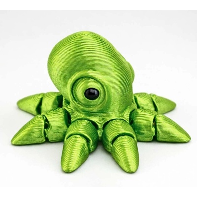 Svíčkománie3D Flexi 3D miniaturka chobotnice z 3D tiskárny Žluto zelená lesklá – Hledejceny.cz