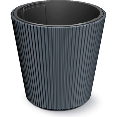 Prosperplast s Květináč vkladem MILLY antracit 34,9cm