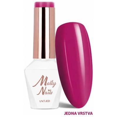 Molly Nails Gél lak La Vie en Rouge 326 Filtry Pink 8 g