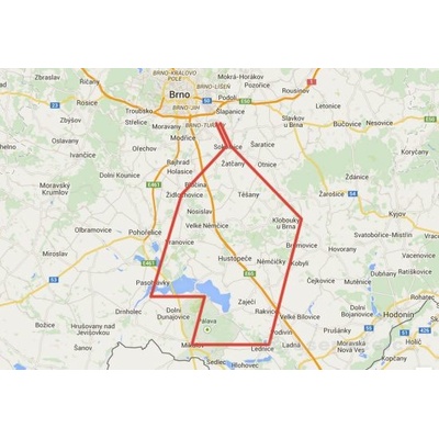 Vyhlídkový let nad jižní Moravou 3os., 40min.