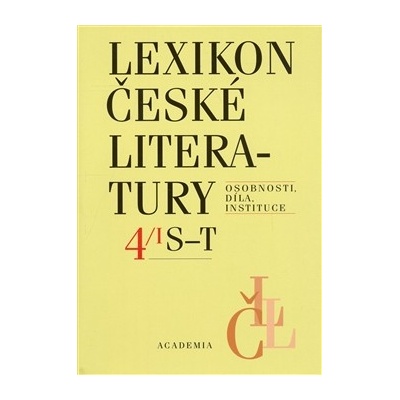 Lexikon české literatury 4/I,II S-Ž - kolektiv – Hledejceny.cz