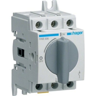 Hager Odpínač 3P 63A HAB306
