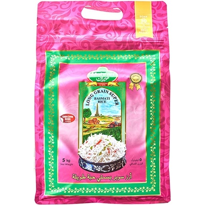 Mehran Extra dlouhá rýže Super Basmati 5 kg