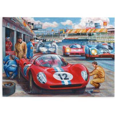 House of Puzzles Automobilové preteky 500 veľkých dielov