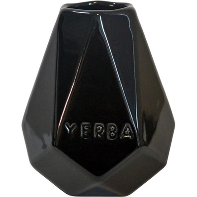 Mate Green Keramická kalabasa Čierna Yerba Diamant 350 ml