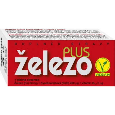 Naturvita Železo plus 60 tablet – Hledejceny.cz