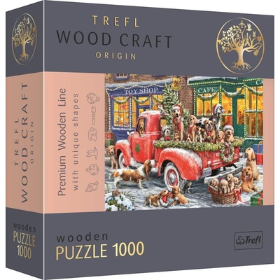 TREFL Wood Craft Origin Santovi malí pomocníci 1000 dielov