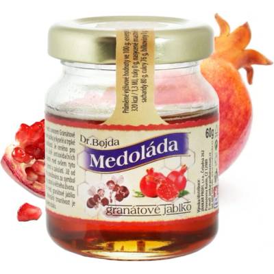 Dr. Bojda Medik mini s ovocem - medoláda Granátové jablko 60 g