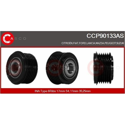Řemenice, generátor CASCO CCP90133AS