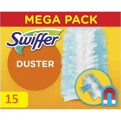 Swiffer náhradní utěrka pro prachovku mikrovlákno modrá náplň 15 ks