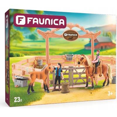 FAUNICA Sada figurek jezdecká škola 23 ks – Hledejceny.cz