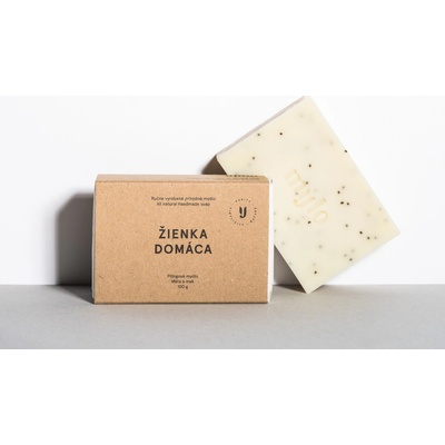 Mylo mätové mydlo s makom Žienka domáca (bezobalové) 100 g