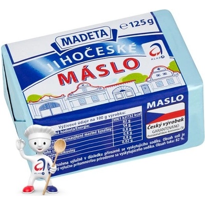 Madeta Jihočeské Máslo 125 g – Hledejceny.cz