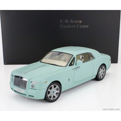 Kyosho Rolls royce Phantom Coupe 2-dverový 2008 Tyrkysová 1:18