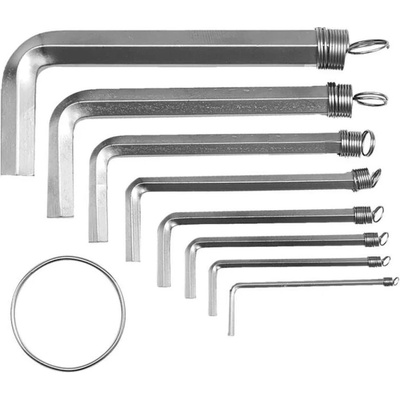 Imbusové klíče 8 ks CrV 2 - 10 mm