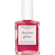 Manucurist Active Glow™ Blueberry, ošetrujúci a posilňujúci lak na nechty, 15 ml