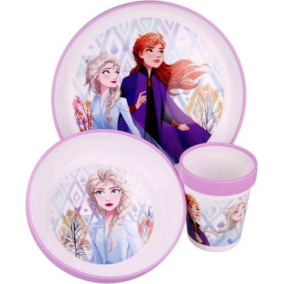 STOR Jídelní sada Frozen Ledové království Elements premium 3 ks