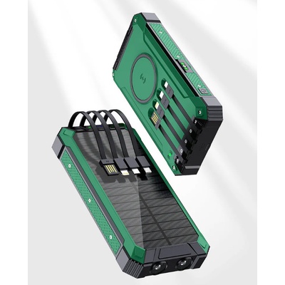BOT SP5 1 panel 20000mAh s kabely Modrá