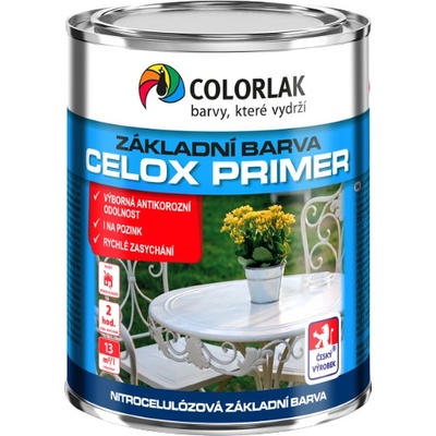 Colorlak Celox Primer C2000 Základná nitrocelulózová farba 0,6L biela