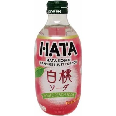 Hata Kosen sycený nápoj s příchutí bílé broskve 300 ml