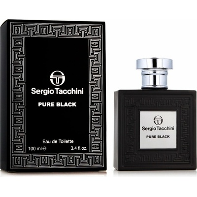 Sergio Tacchini Pure Black toaletná voda pánska 100 ml