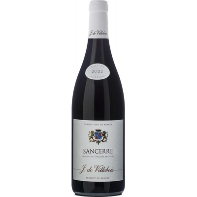 J. de Villebois Sancerre Rouge 2022 13% 0,75 l (čistá fľaša)