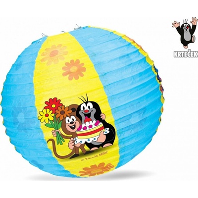 Wiky Lampion kulatý Krteček 30cm v sáčku