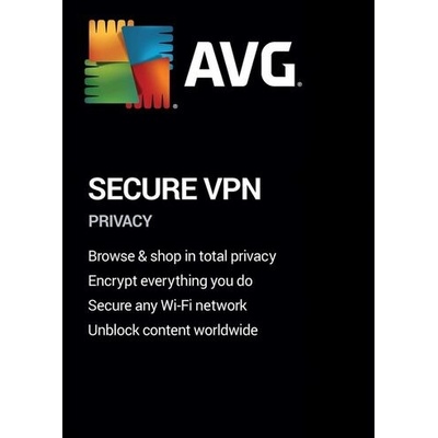 AVG SECURE VPN 5 lic. 2 ROKY (GSVEN24EXXA005)