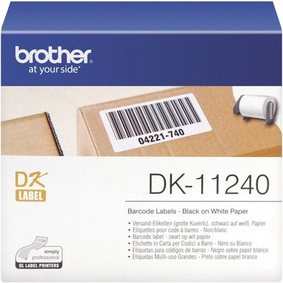 Brother DK-11240 etikety v roli 102 x 51 mm papier biela 600 ks
