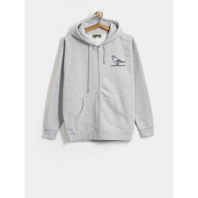 Antihero Lil Pigeon Emb ZHD grey heather w/multi color embroidery