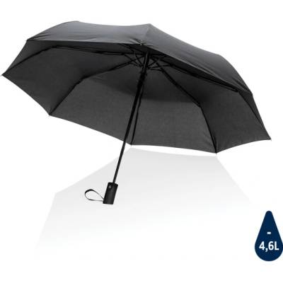 Automatický skladací dáždnik z RPET čierna P850.591